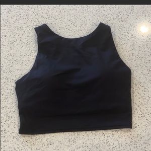 CRZ yoga longline bra top